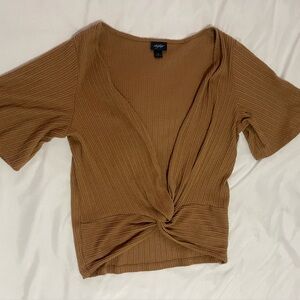 Soft Front Knot Shirt